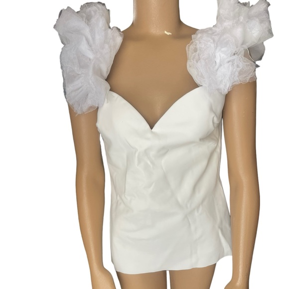 Chiara Boni La Petite Robe New Illusion Top size 10 - Picture 6 of 9